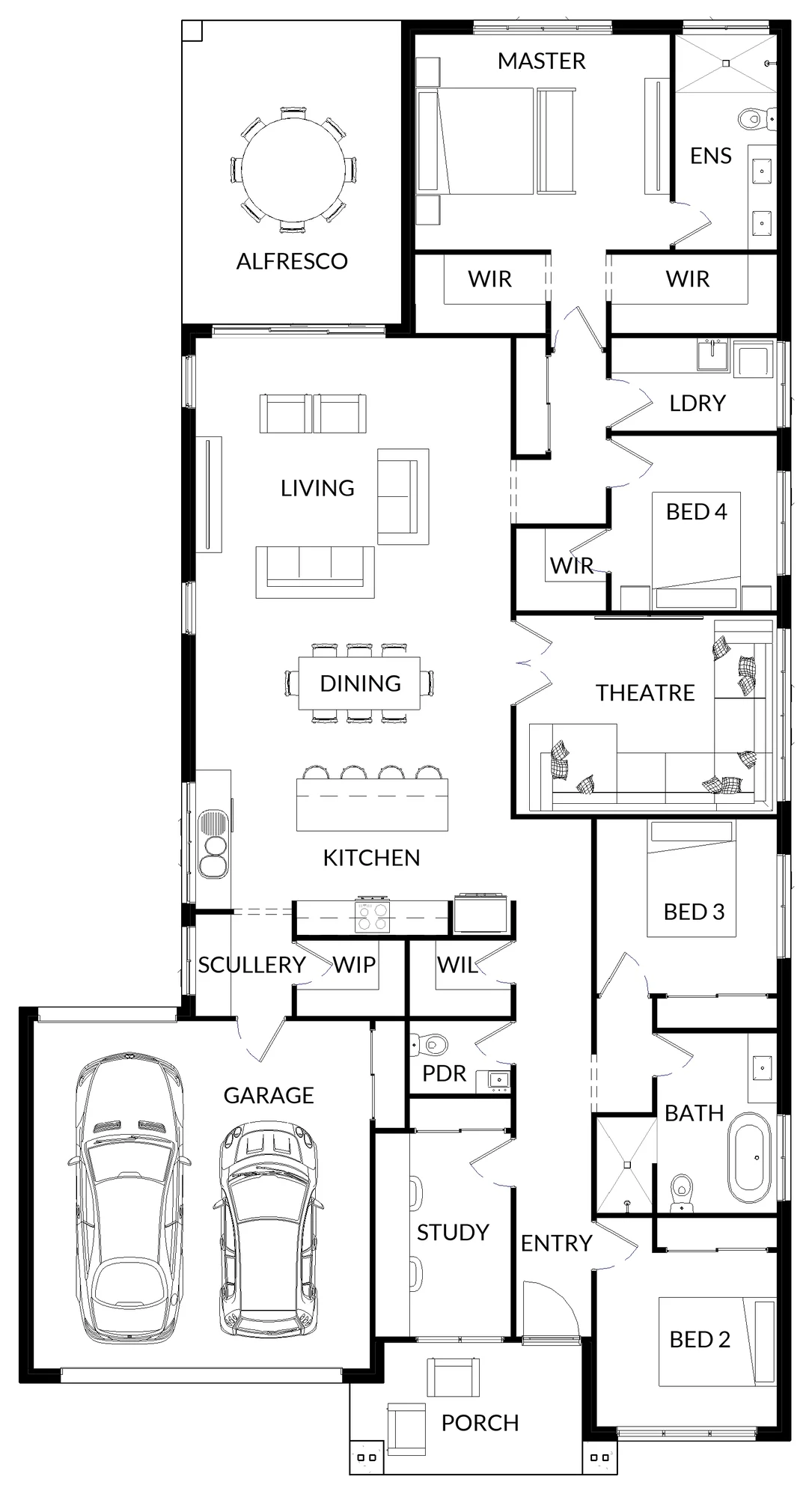 Brighton 280 floor plan