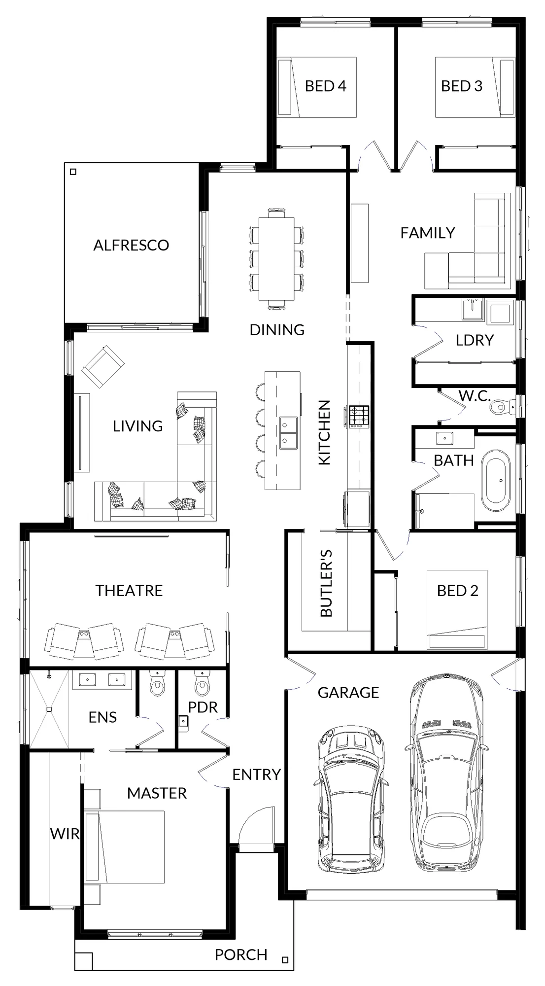 Fairfield 265 floor plan