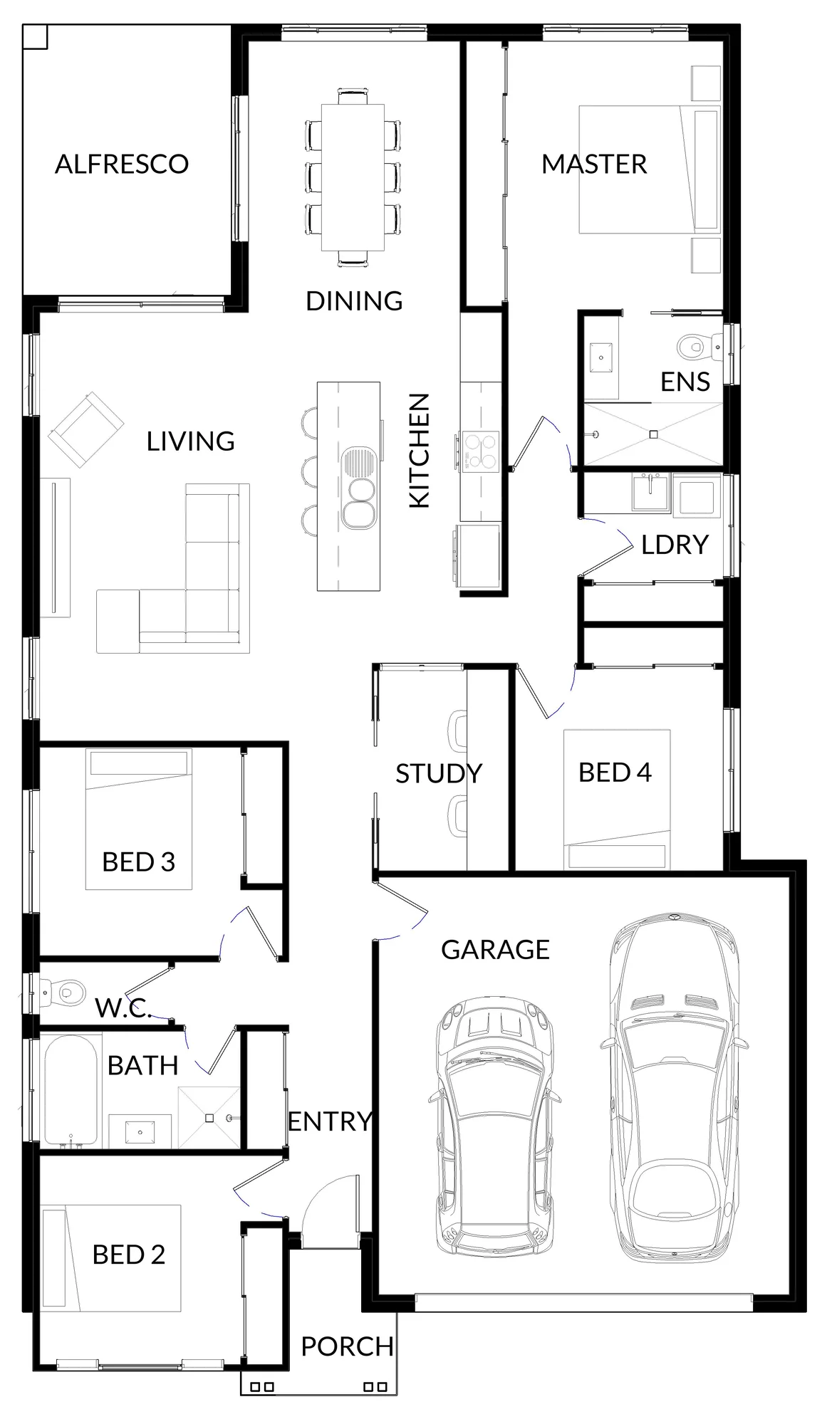 Noosa 201 floor plan