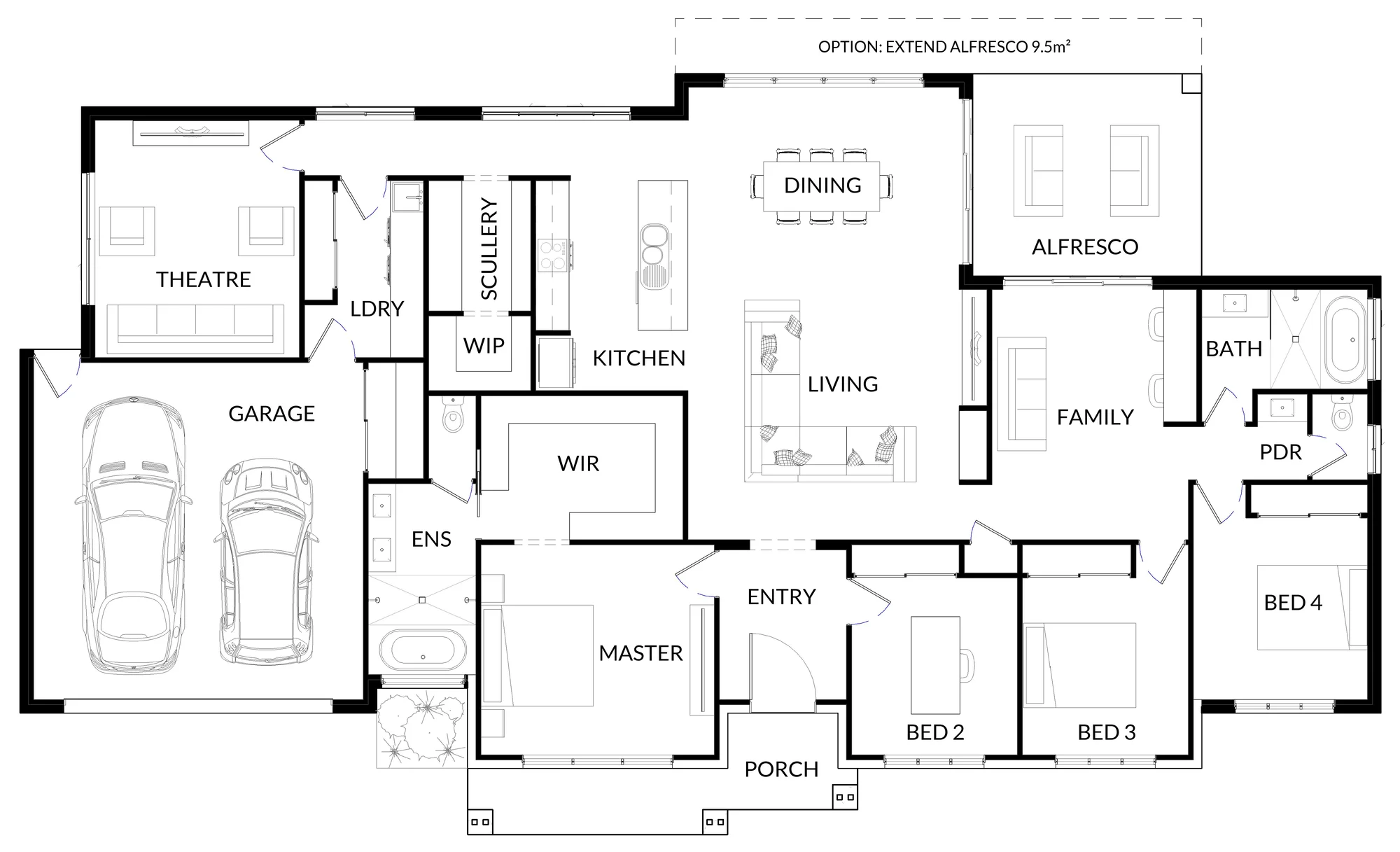 Sorrento 281 floor plan